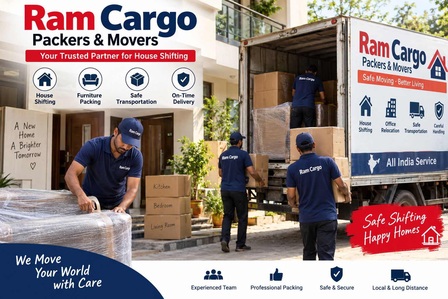 Ram Cargo | Packers & Movers & House Shifting Services